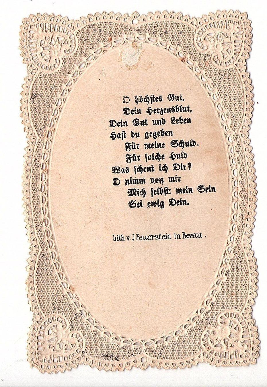 Incisioni: Andachtsbild antik – Usato da Mörschwil venduto da lindaswunderkiste 1