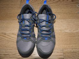 Reebok Sportschuhe grau schwarz blau, Grösse 43