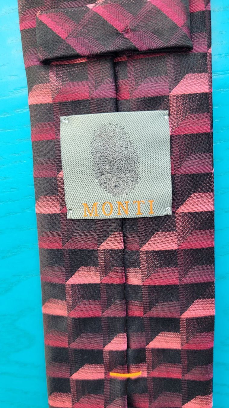 Cravatte: Krawatte von Monti mit 3D Effekt !! – Nuovo (secondo la descrizione) da SCHÜBELBACH venduto da CoKaHa 4