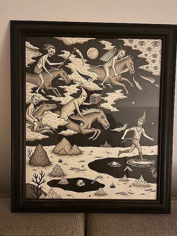 Poster & Bilder: Original - Jon MacNair Bild (Last Man) – Gebraucht aus Kreuzlingen von kmonline