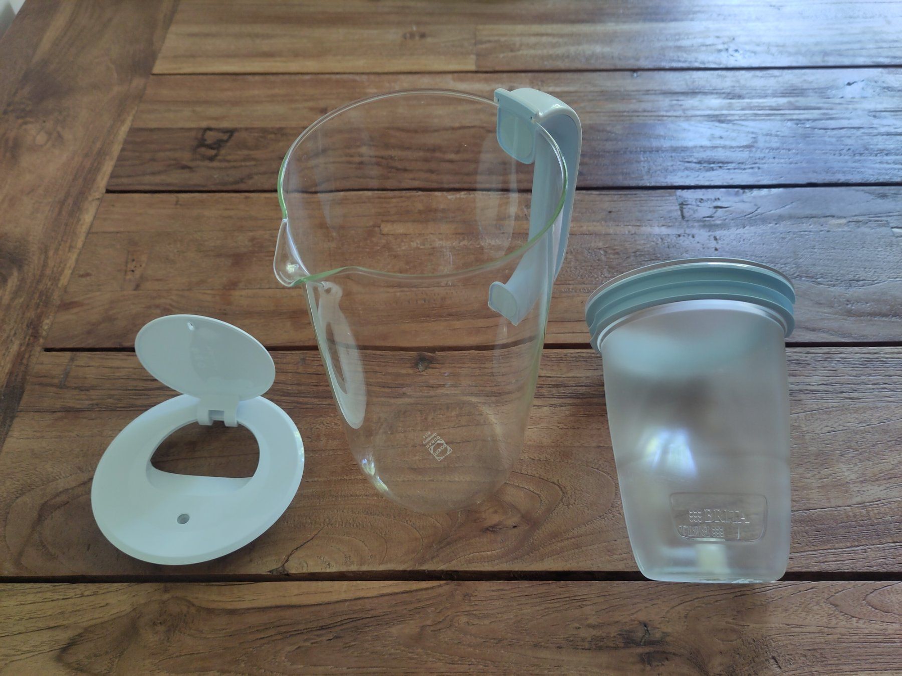 Brita Caraffe: BRITA Tischwasserfilter Glas Karaffe – Usato da St. Gallen venduto da KindofBlue59 2