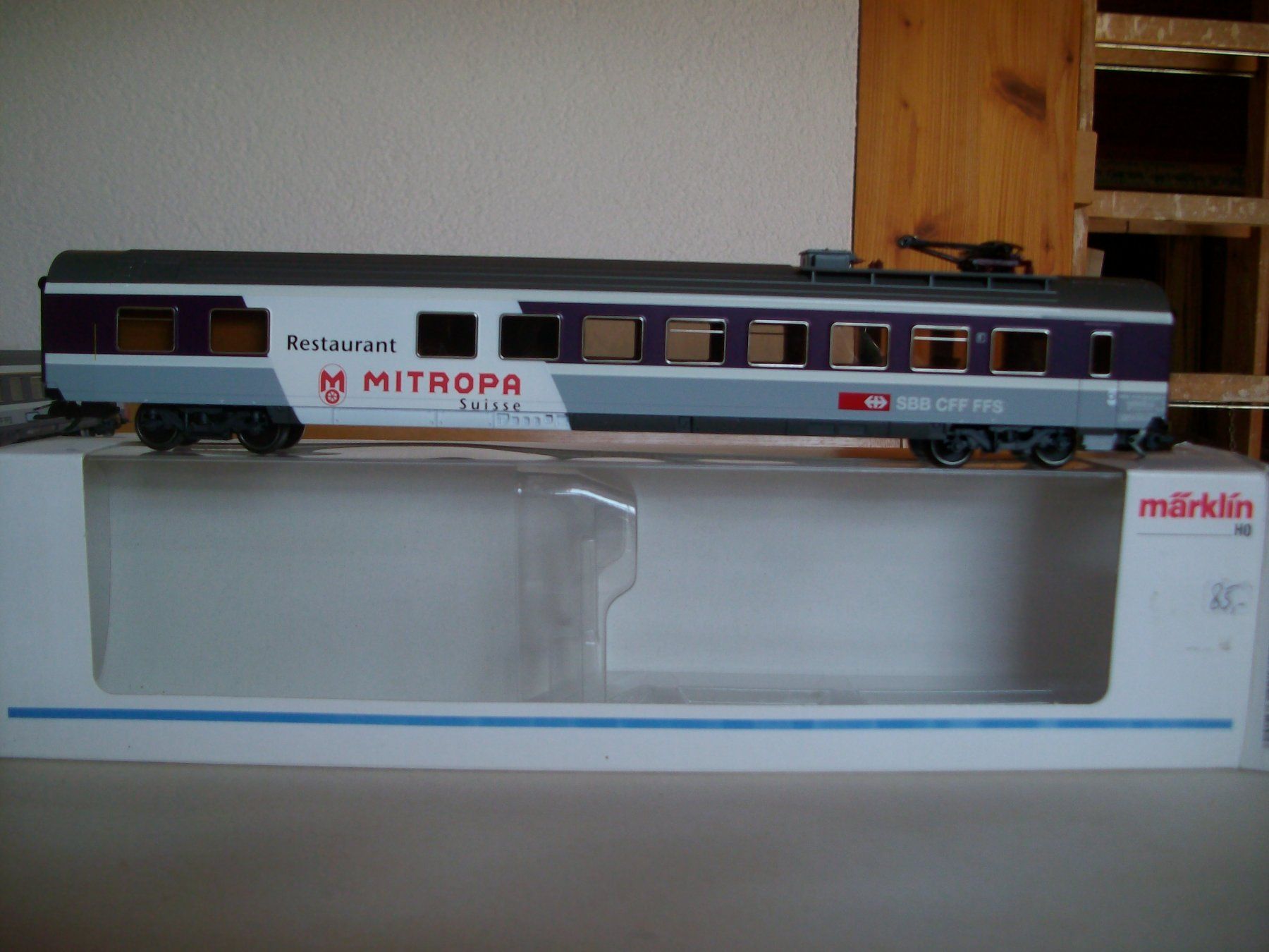 Märklin Trains électriques: SBB Speisewagen WR 61 "Mitropa" – Neuf avec emballage d'origine à Basel par Strohwitwer