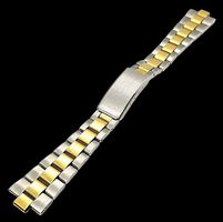 Uhrenband fabrikneu STAHL/GOLD