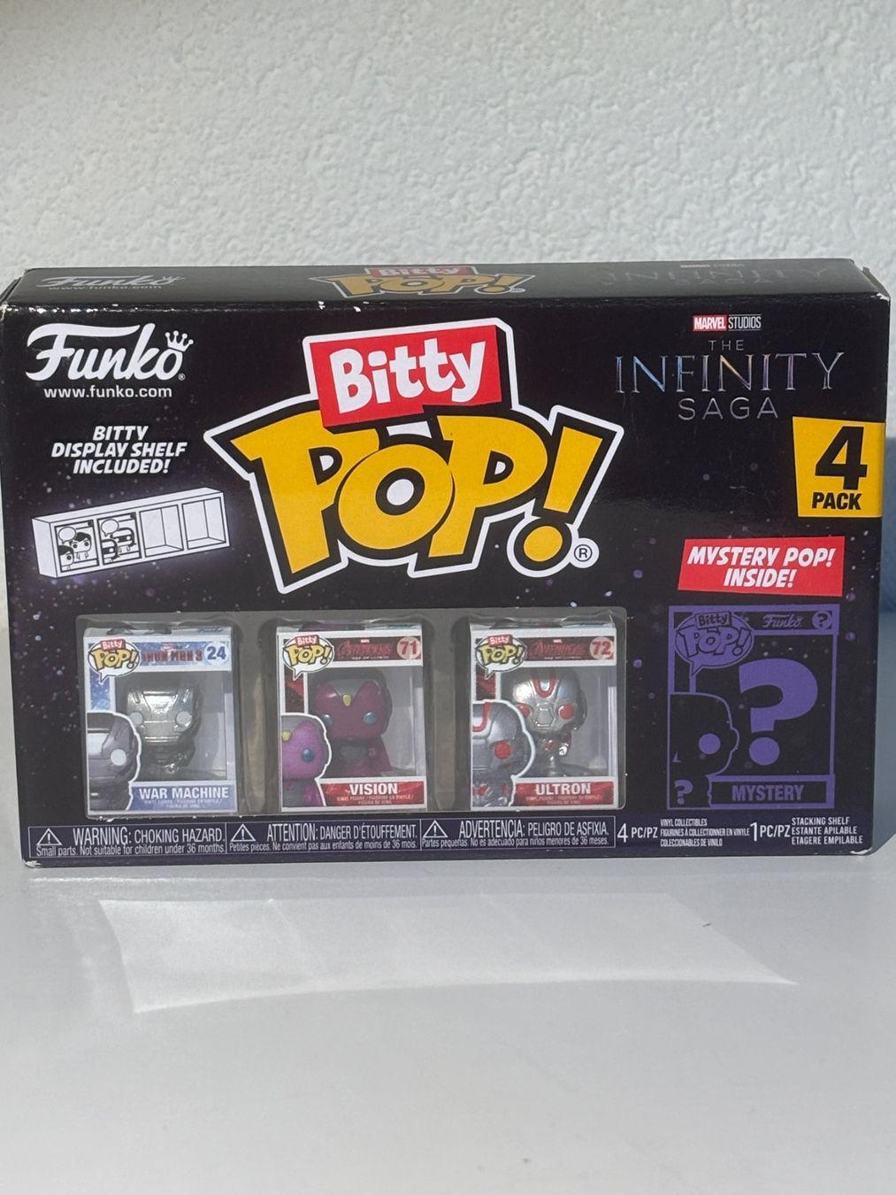 Funko Figuren: Funko Bitty Pop! Infinity Saga Mystery Box 4 Pack – Neu und originalverpackt aus Binningen von samorga21 1