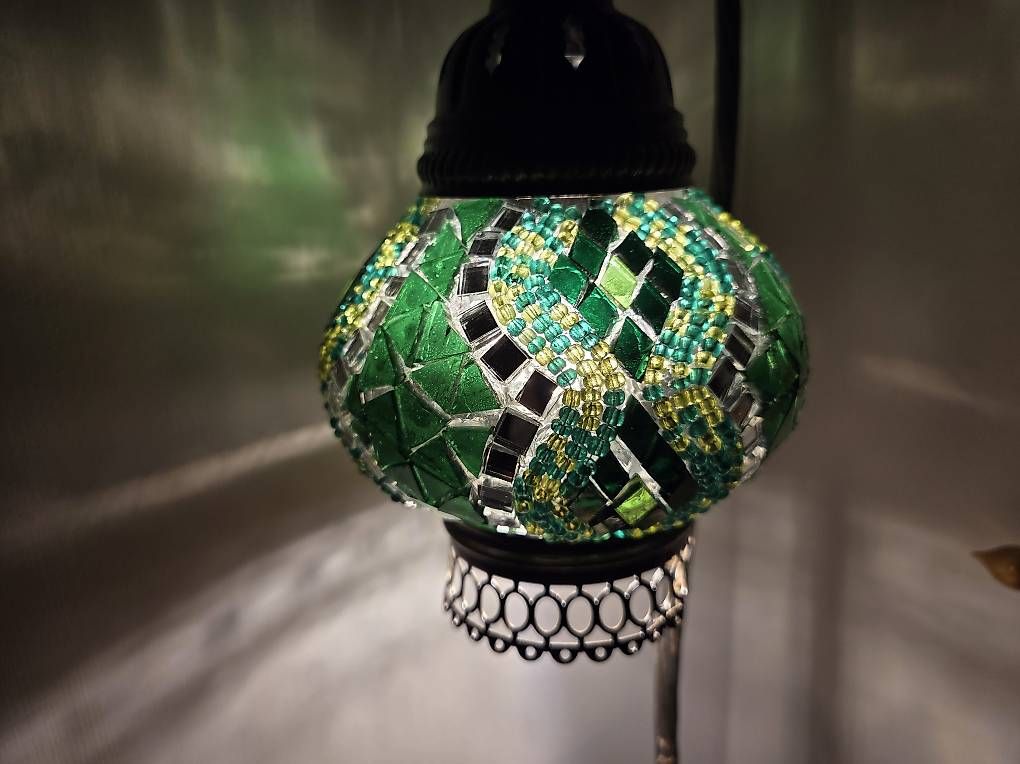 Lampade: Mosaiklampe grün – Usato da Zürich venduto da nina46 2