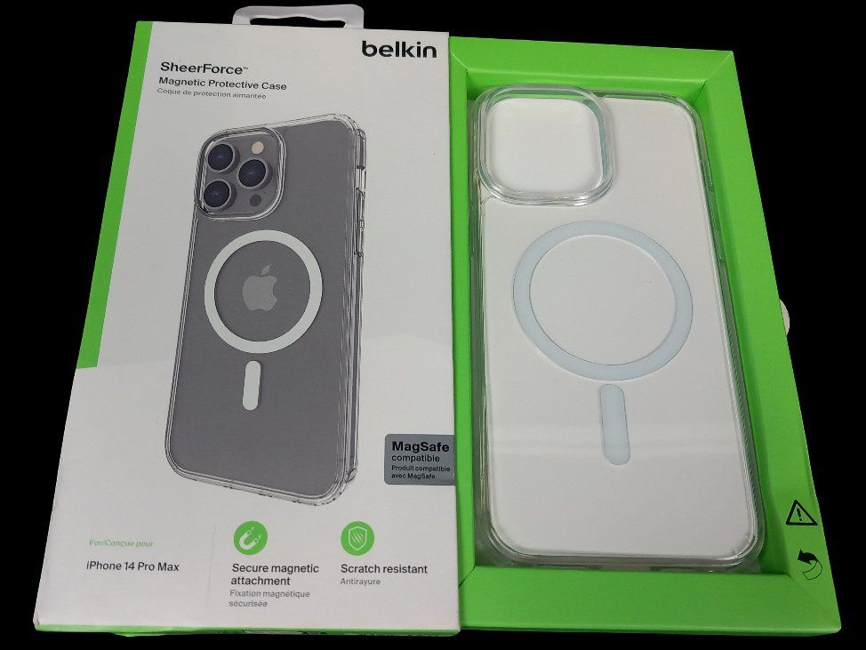 Belkin Cover & Protezioni schermo: BELKIN SheerForce iPhone 14 Pro Max Handyhülle – Nuovo (secondo la descrizione) da Hünenberg venduto da Restwert_Zug 4