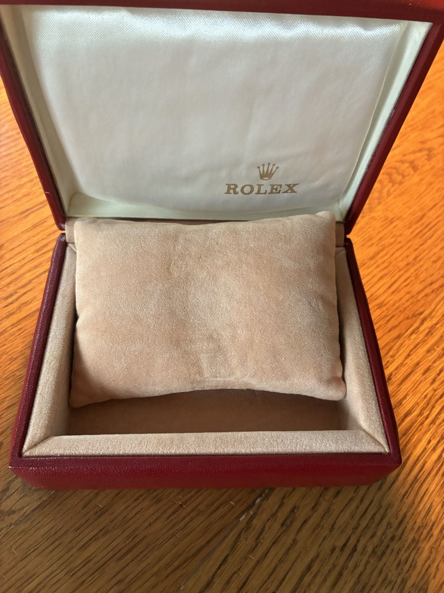 Scatole porta orologi: Rote Rolex Box  – Usato da Birmensdorf ZH venduto da VRENELI1897 2