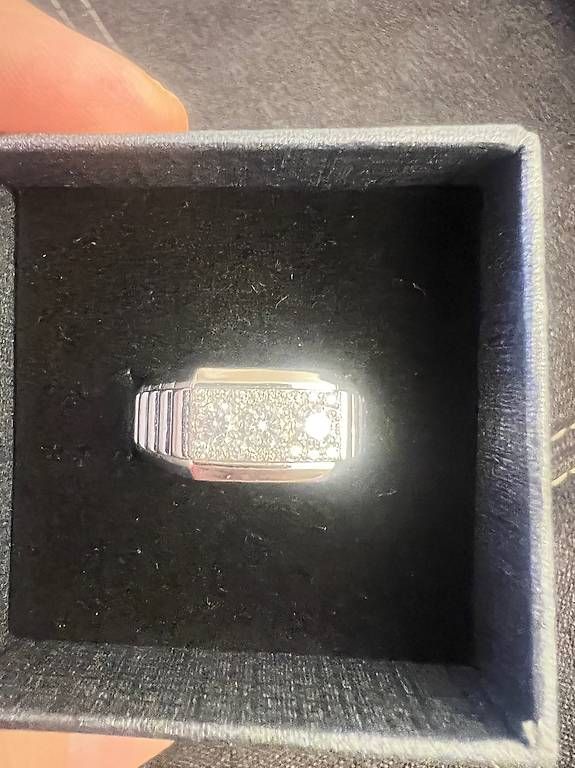 Anelli: Herren Ring mit Brillanten  – Usato da Pfäffikon ZH venduto da SuisseLife 3