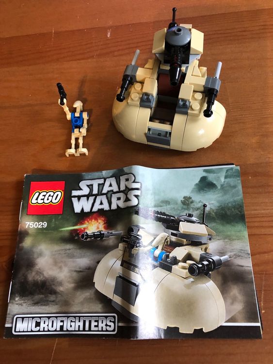Lego 75029 AAT Microfighter mit Anleitung und Figur | Kaufen auf Ricardo