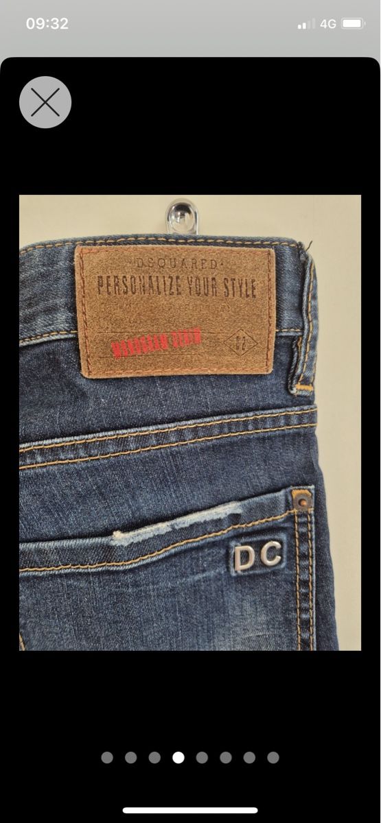 Dsquared2 Jeans: DSQUARED Jeans Gr46/ital – Usato da Adlikon b. Regensdorf venduto da galaxandy 7
