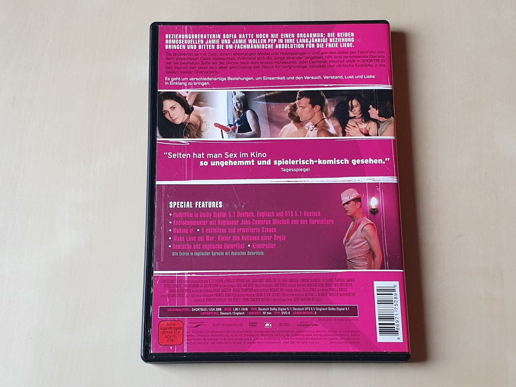 Tutti i DVDs: Shortbus – Usato da Stansstad venduto da collectorsshop 1