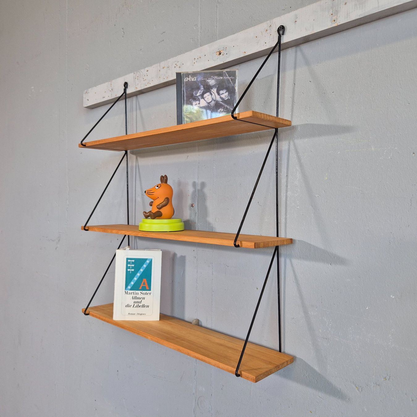 Scaffali: Stringregal, Bücherregal 1970 Vintage Regal String-Shelf – Usato da Nottwil venduto da Wondewa-Shop 2