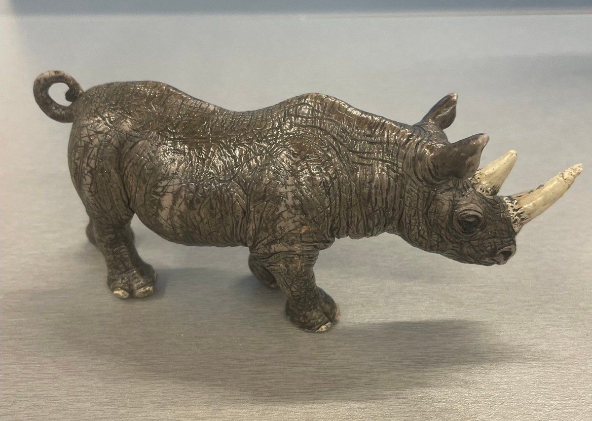 Schleich Spielzeuge: Schleich Elefant mit Jungem und Nashorn – Gebraucht aus Sirnach von sagrotin 2