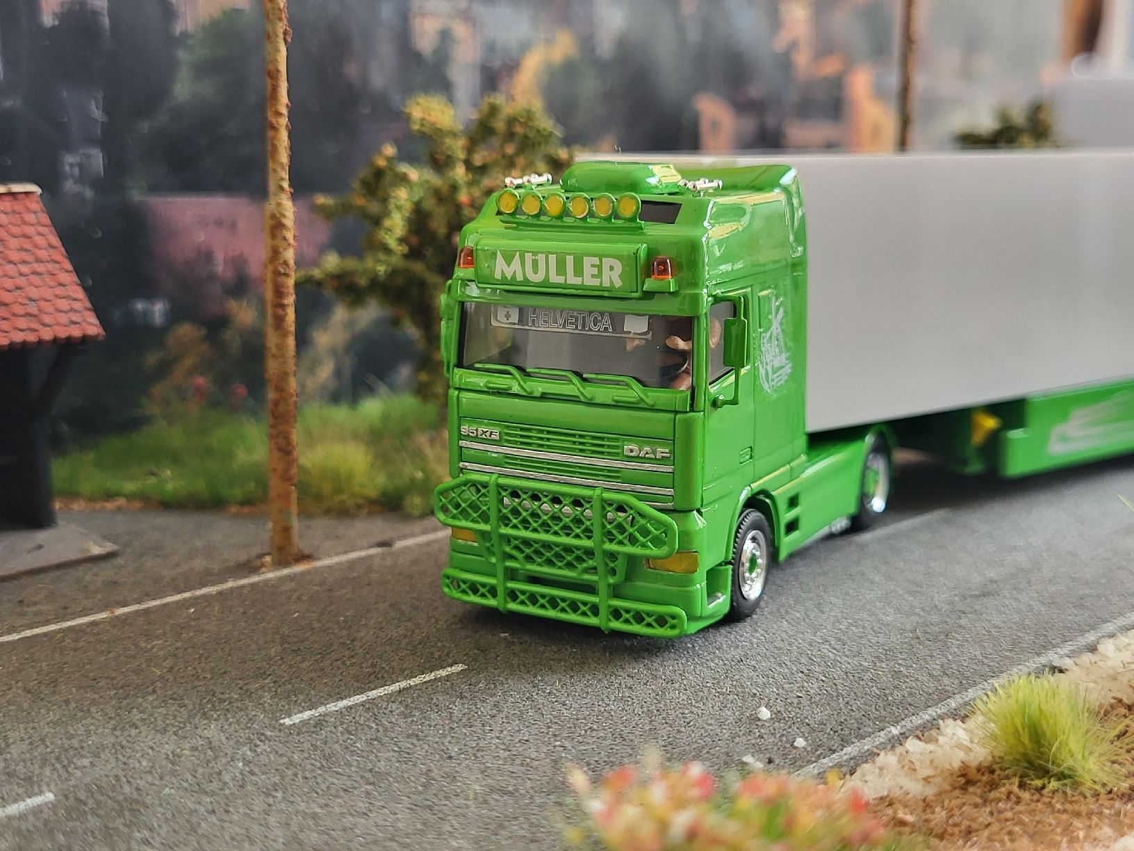 Herpa Kit di modellismo & Modellini statici: Müller Ermensee Daf Xf  – Nuovo (secondo la descrizione) da Kaltbach venduto da rosso6 1