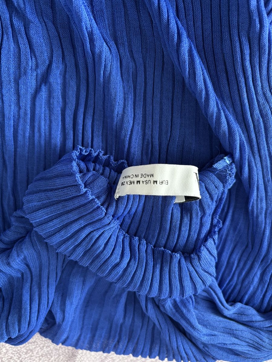 Zara Maglioni & Felpe: Zara Damen Pulli, Gr. M, blau, neuwertig, transparent – Nuovo (secondo la descrizione) da Wald AR venduto da bertli00 2
