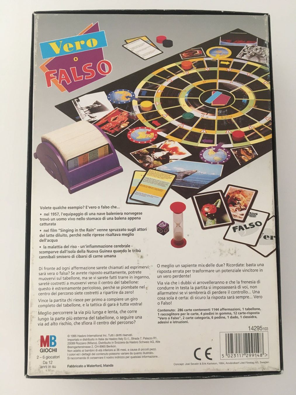 Giochi: Jeu de société Vero o Falso MB – Usato da Biel/Bienne venduto da almercaa 2