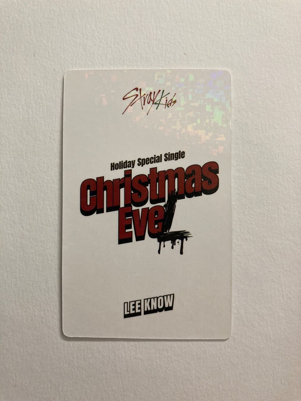 Sammelbilder & Trading cards: Kpop Stray Kids Lee Know Christmas EveL Soundwave POB – Gebraucht aus Zumikon von wushu01 1