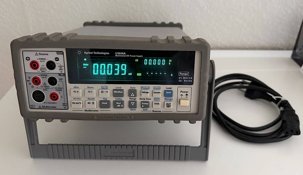 Misurare: Multimeter / DC Power Supply / 5½-stelliges Tischmultimeter – Usato da Allschwil venduto da Daanvii