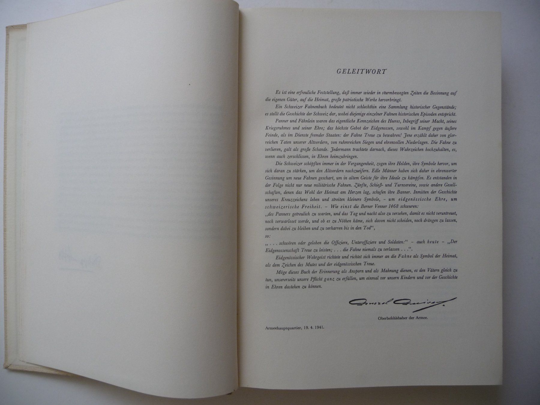 Libri: SCHWEIZER FAHNENBUCH - AUSGABE 1942 – Usato da Aesch BL venduto da Imoonlight 2