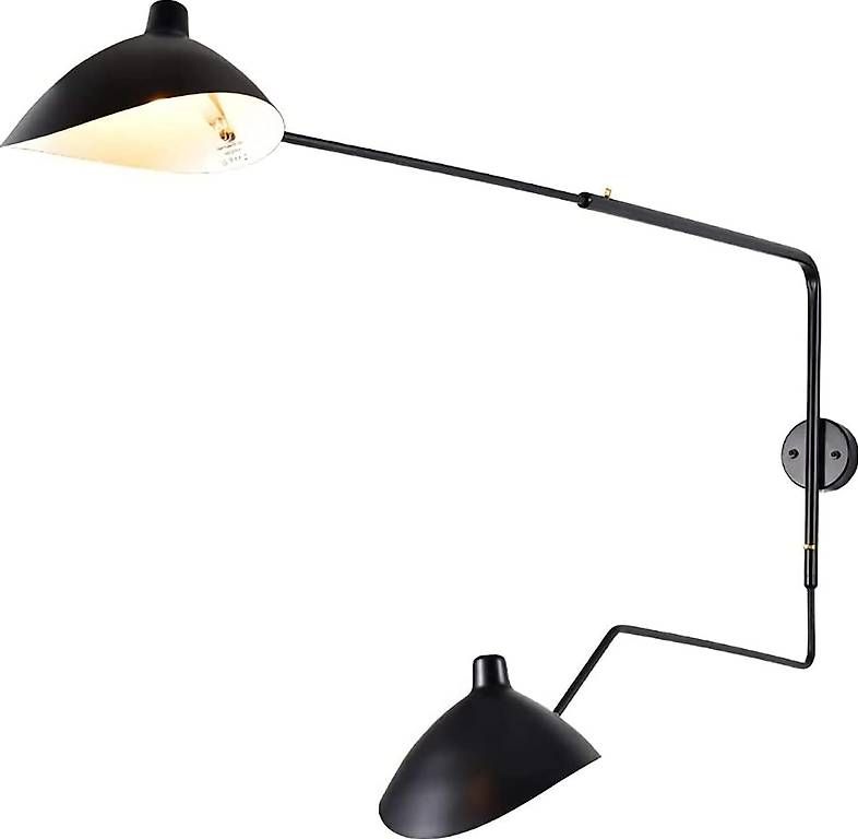 Lampade: Applique Murale double design Spider Serge Mouille – Usato da SATIGNY venduto da oct_6x2p 2