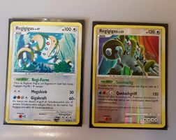 Pokémon Karten: Regigigas Lv.47 & Lv.52  Holo u.Reserveholo
