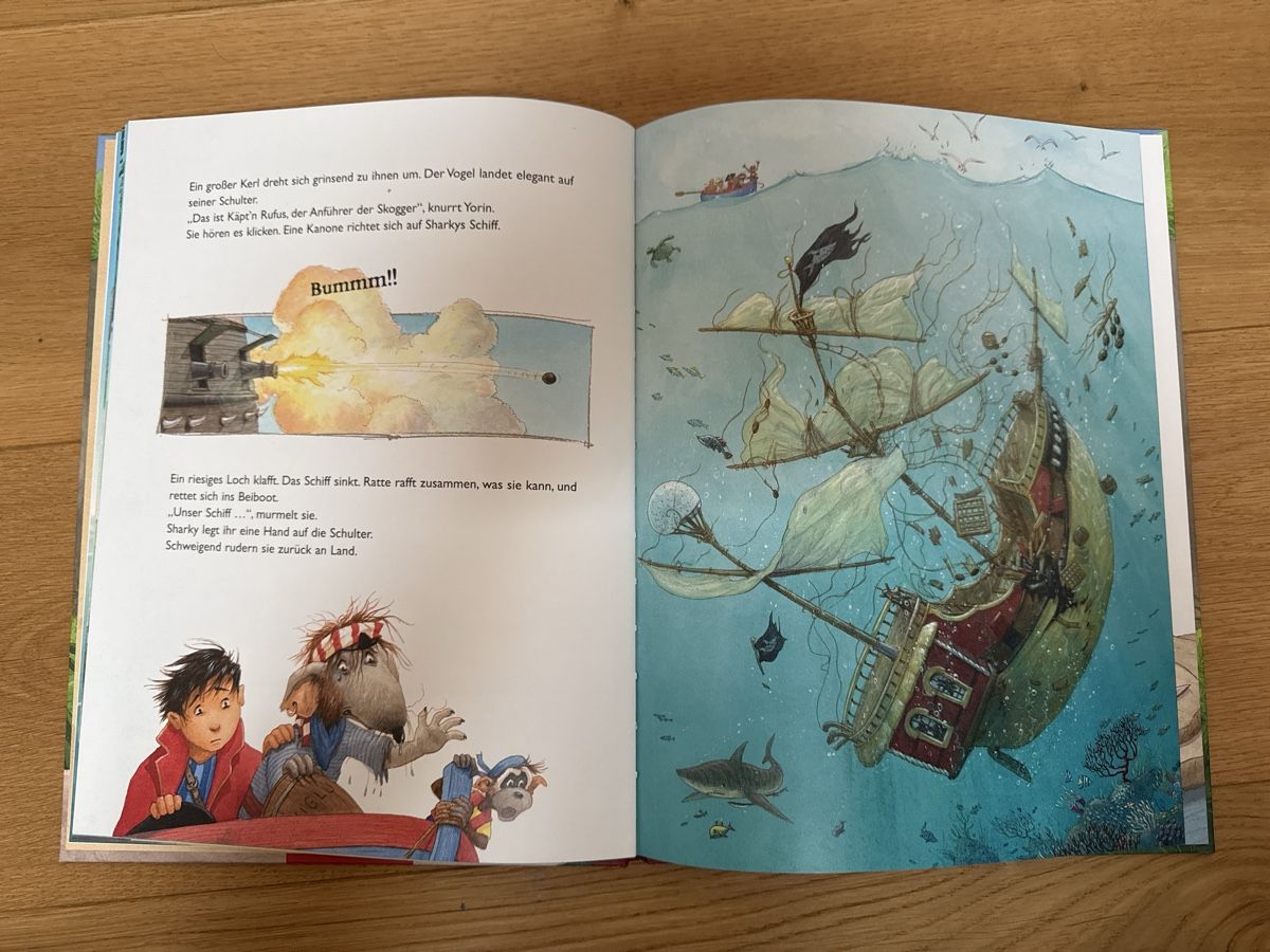 Buch Käpt'n Sharky Das Geheimnis der Schildkrötenkönigin (Gebraucht