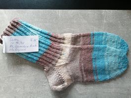 Socken handgestrickt, Grösse: 40/41