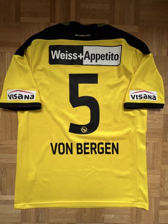 Original Von Bergen BSC Young Boys YB 2013/14 Trikot XL