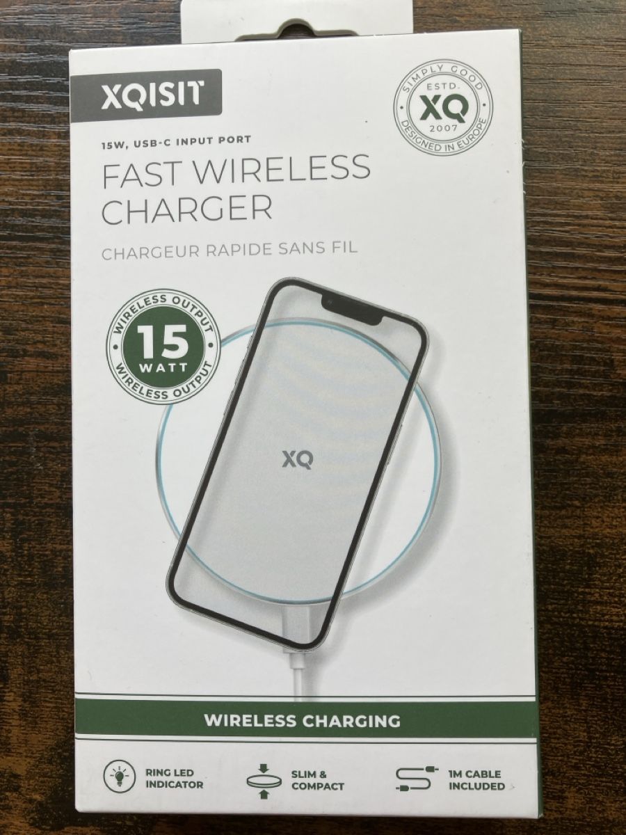 Caricabatterie: Xqisit Fast Wireless Charger – Nuovo e nell'imballaggio originale da Glarus venduto da Jhuber78
