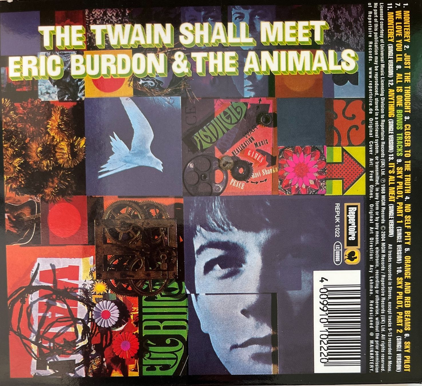 CD: ERIC BURDON & THE ANIMALS / The Twain Shall Meet – Usato da Bischofszell venduto da kustavi 1