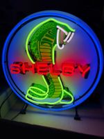 Shelby Neon Leuchtreklame - Garagen Deko - Sammlerstück!