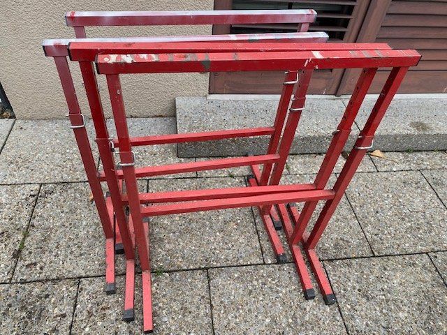 Altri mobili per ufficio: 4 Plag SIMPLEX Arbeitsböcke Höhenverstellbar – Usato da Niederhasli venduto da Tigerproduct 6