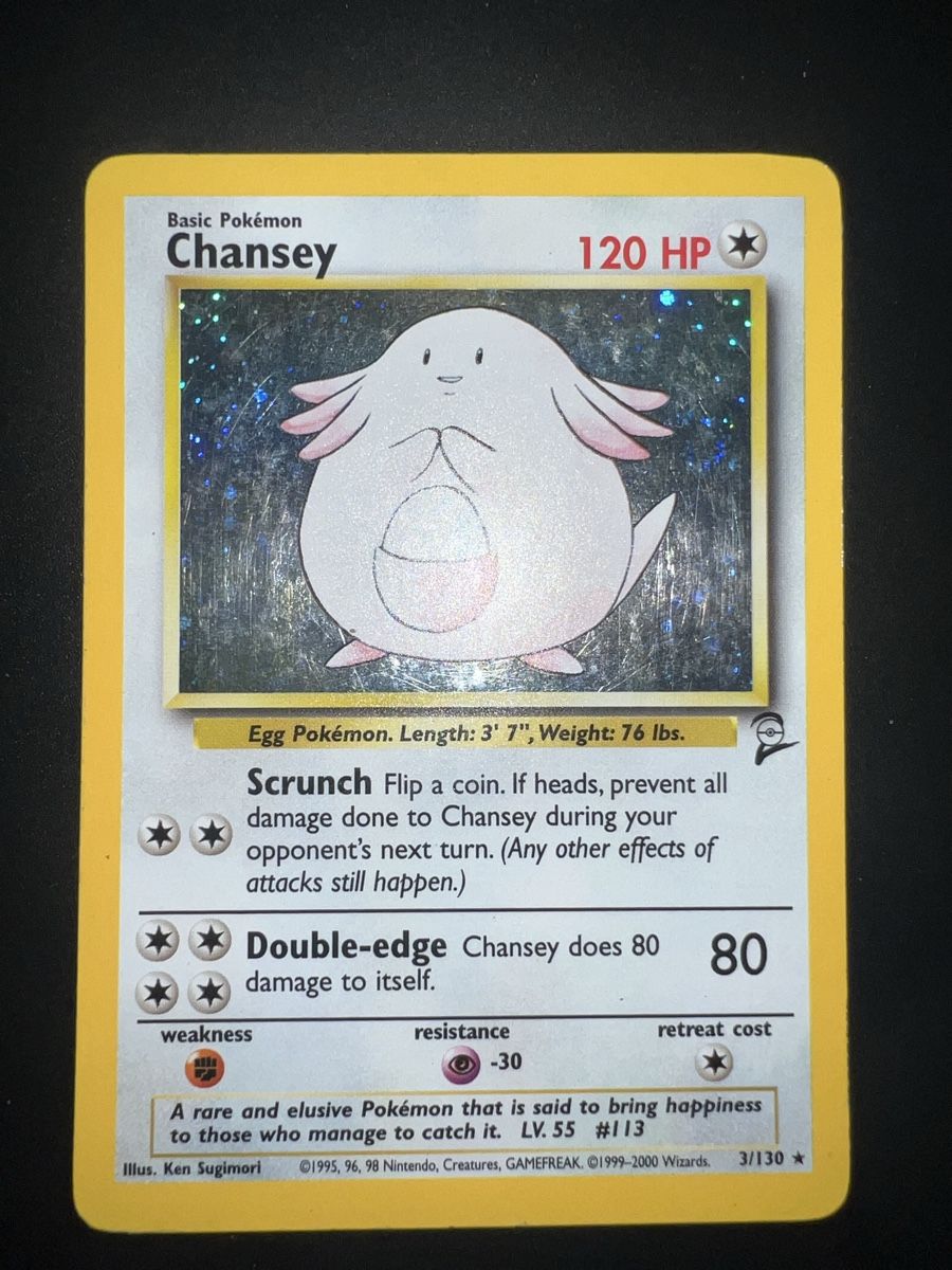 Pokémon Carte collezionabili: Chansey set base2 3/130 – Usato da Bellinzona venduto da ilmirkozard