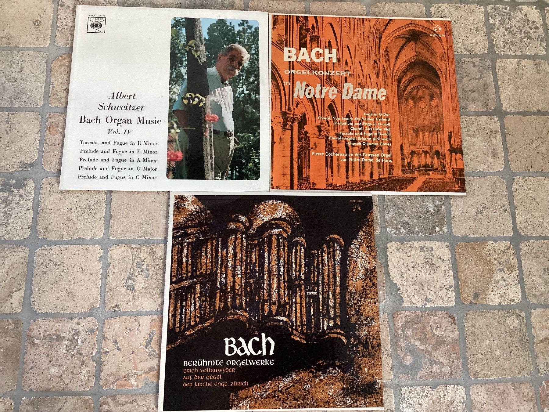 Dischi in vinile: J. S. Bach, Orgelwerke, 3 Schallplatten – Usato da Mörschwil venduto da Monzar