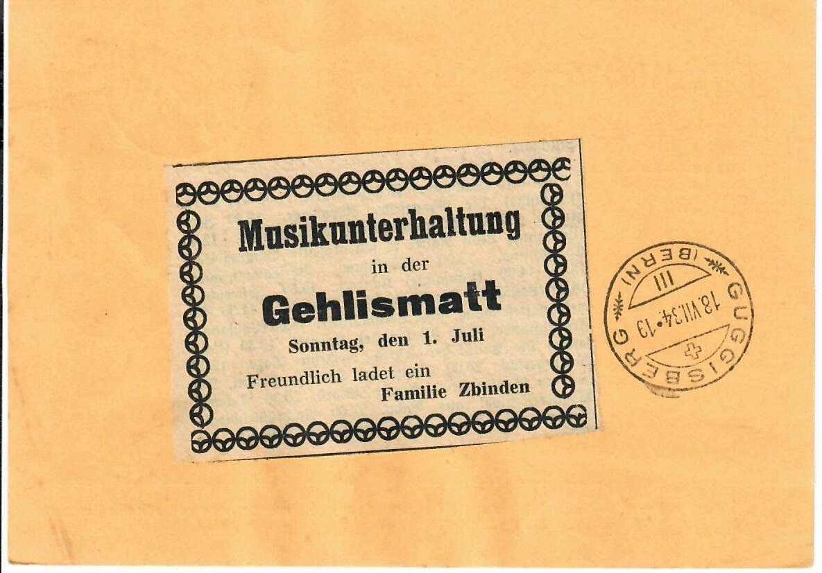 Tutti i francobolli: PK, Freiburger Nachrichten 1934 – Usato da Hochdorf venduto da Ziegel-16 1