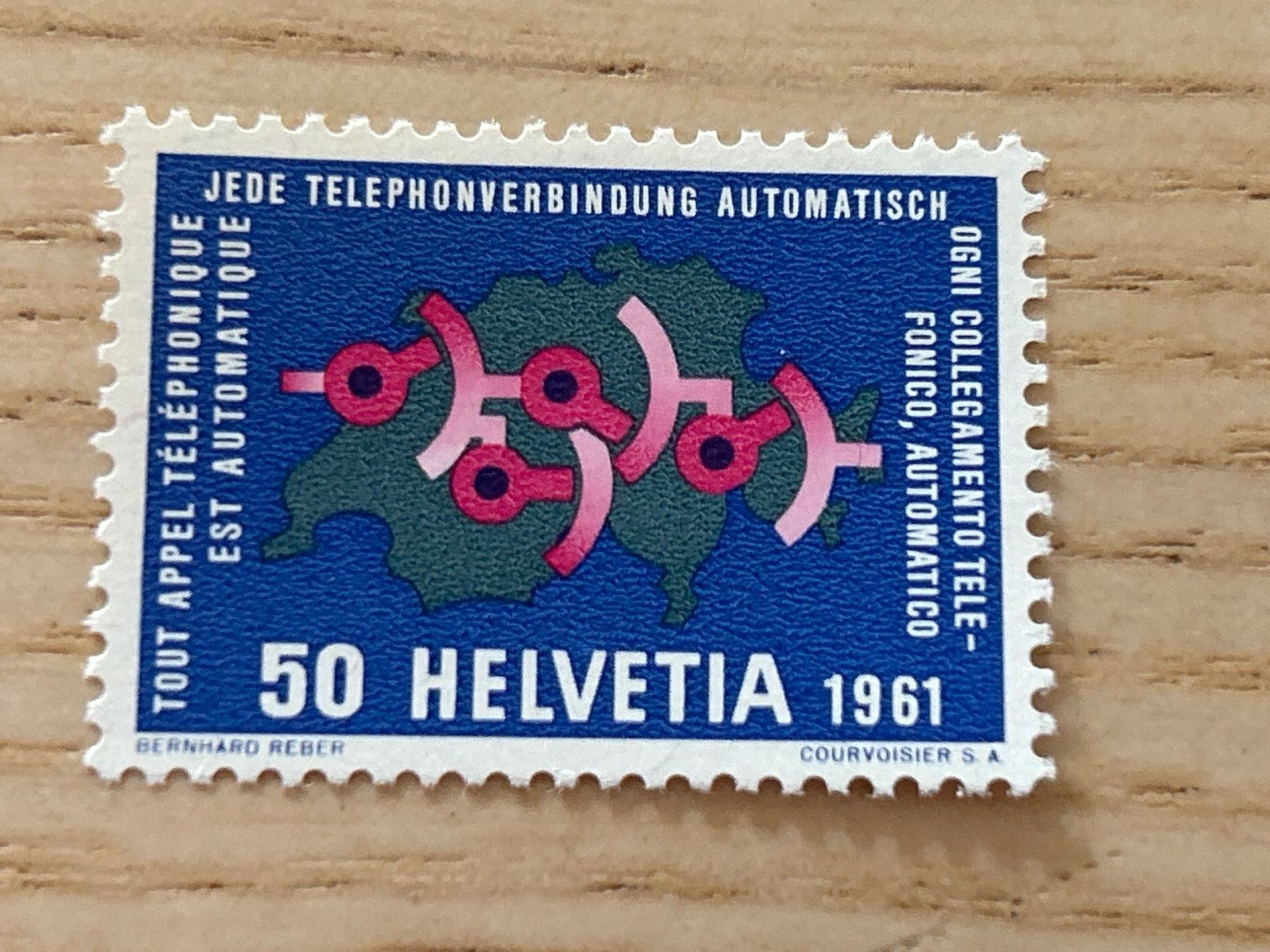Alle Briefmarken: Briefmarke - Schweiz - 1961 - postfrisch – Neu (gemäss Beschreibung) aus Villnachern von RicardoMary