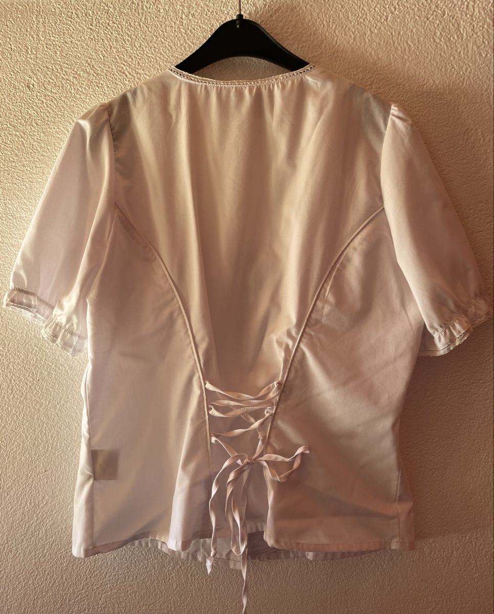 Camicette: Trachtenbluse weiss – Usato da Chur venduto da buc_6tcp 1