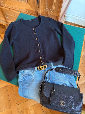 ESMARA  Strickjacke  Größe L Zustand: Perfekt Farbe: Schwarz