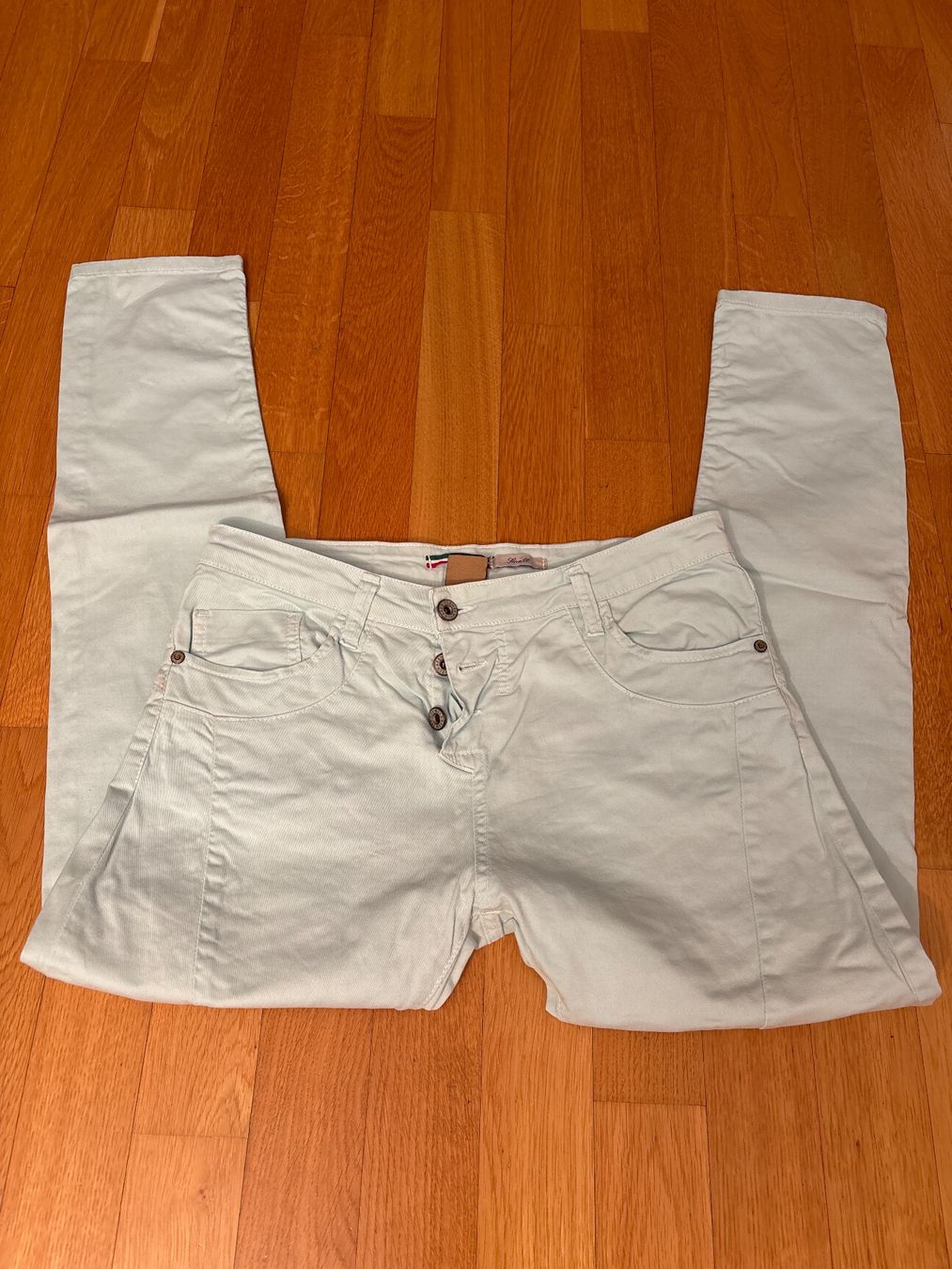 Please Jeans Pantaloni: Anouk-Please Hose hell bläulich SMALL Konfektionsgrösse 38 – Usato da Effretikon venduto da wus_p9c5