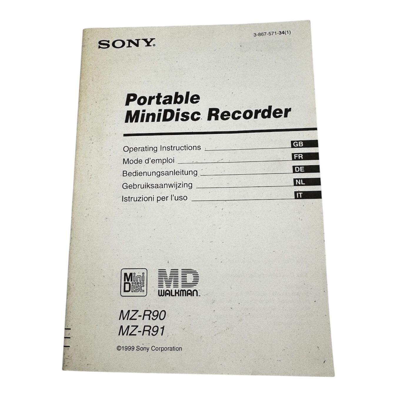 Sony Minidisc: Sony MiniDisc Walkman MZ-R91 – Usato da Basel venduto da Melee 2