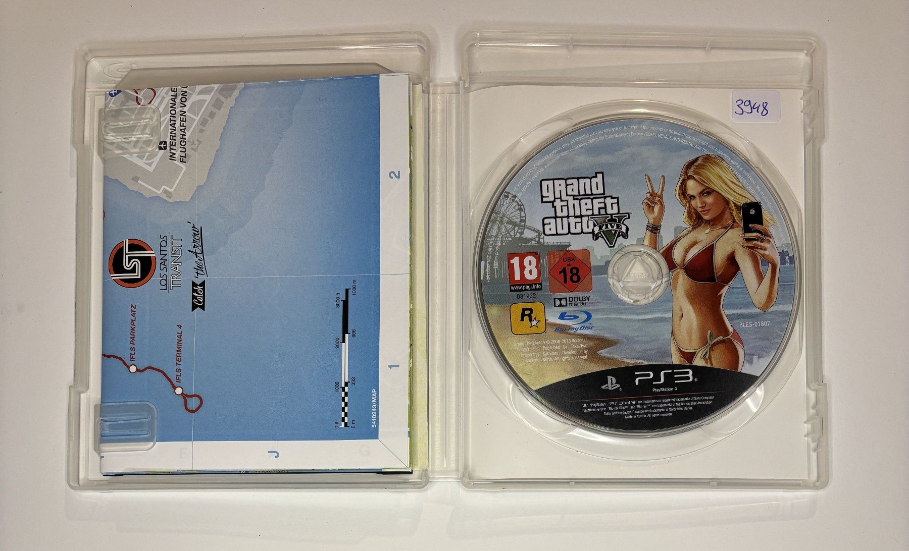 Giochi: PS3 - Grand Theft Auto V – Usato da Allschwil venduto da Bullach 1
