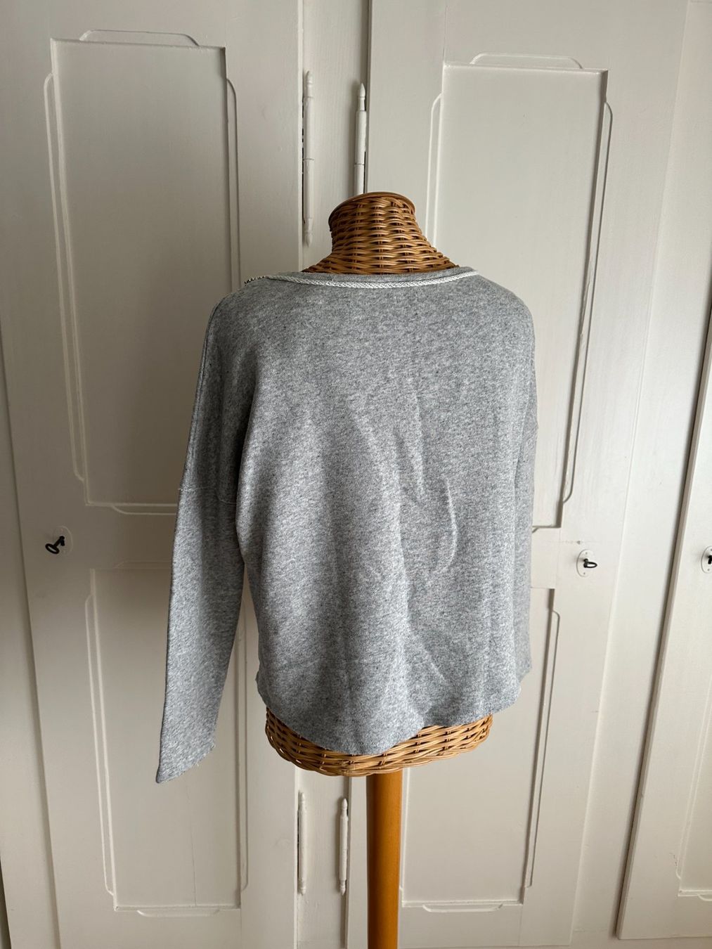 Pulls & Sweat-shirts: PIMKIE - Sweatshirt hellgrau oversized XS – D'occasion à Zürich par Diazaio 2