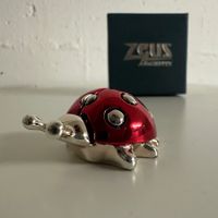Zeus Argenti Coccinella Ladybird with box lucky charm