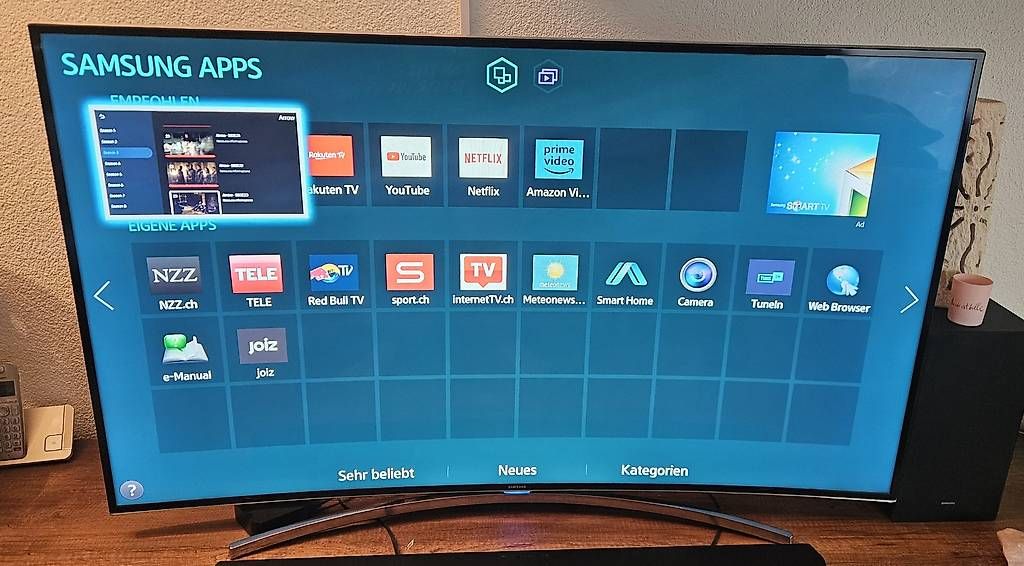 Televisori: Samsung 55 Zoll curved – Usato da Schlieren venduto da joyceejoy 1