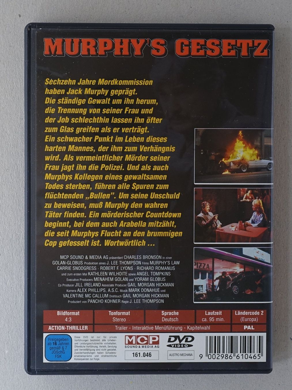 Alle DVDs: Murphy's gesetz (Charles Bronson) – Gebraucht aus Sessa von fraenklishop 1