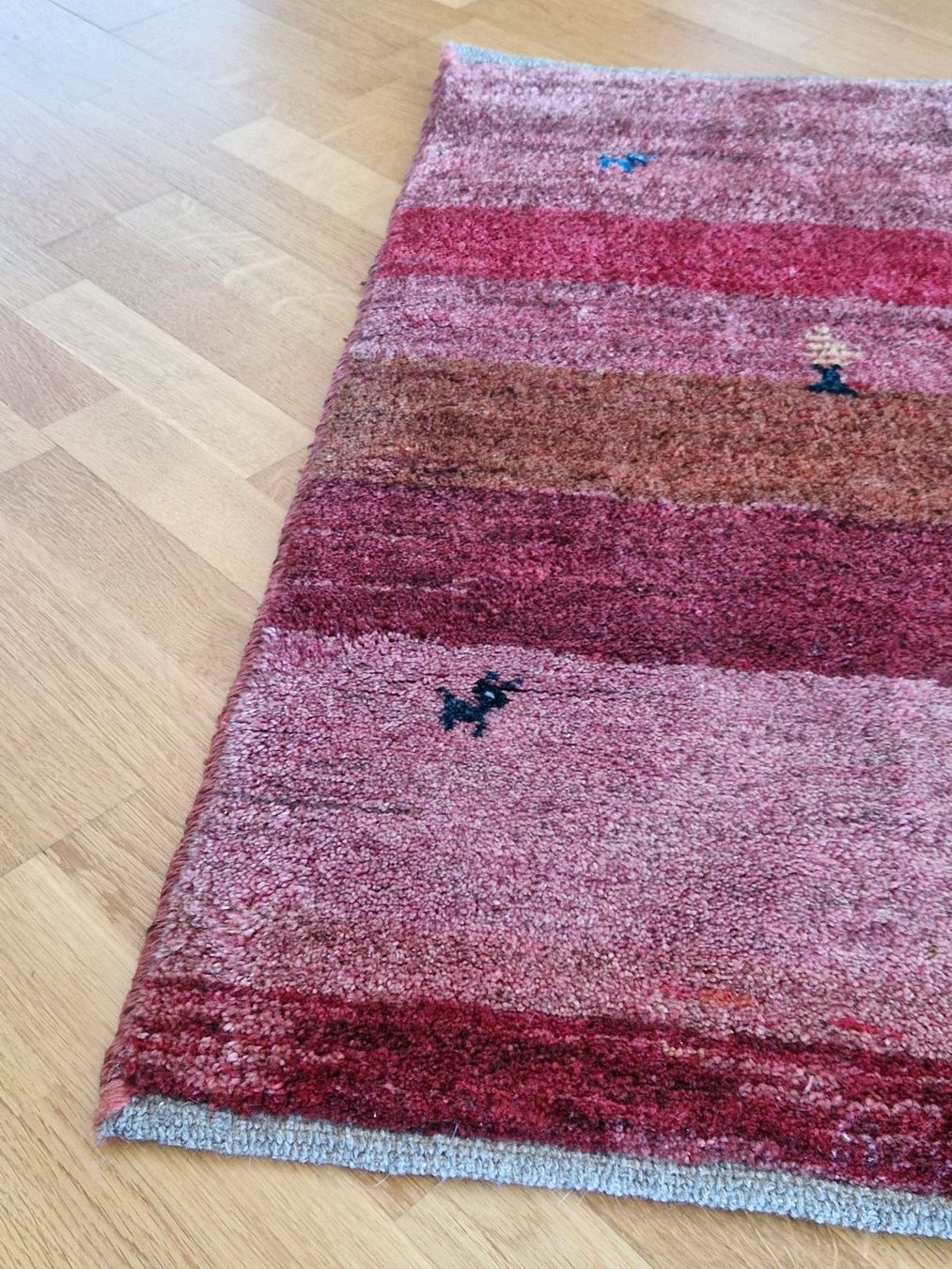 Gabbeh Tappeti: Gabbeh Orientteppich klein rot - 59x95cm – Usato da Bern venduto da belshnikel 4