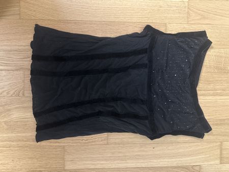 Vintage Top mit Strass