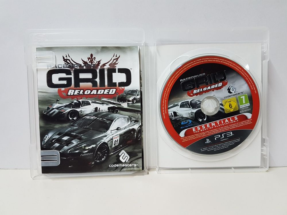 Prix Race Driver : GRID - Platinum PS3 : Cote & Argus
