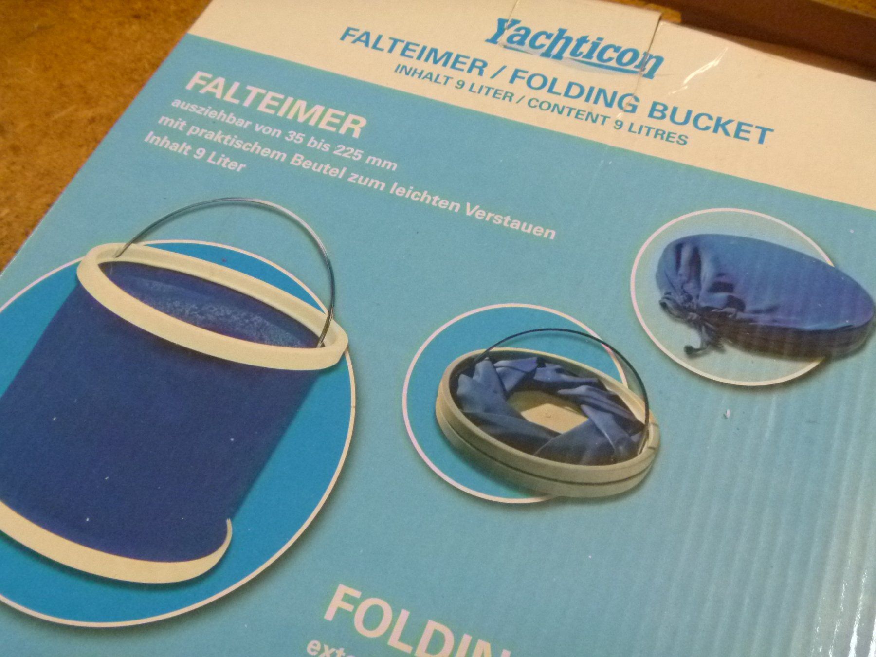 Sonstiges für Haushalt & Wohnen: Falteimer 9 Liter – Neu und originalverpackt aus Rüti ZH von baumchen 3