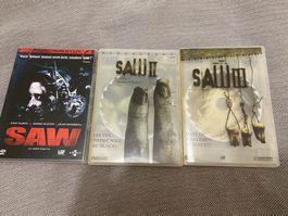 Verkaufe DVD Saw 1-3